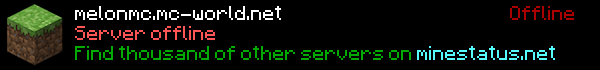 MelonMC Minecraft Server Banner