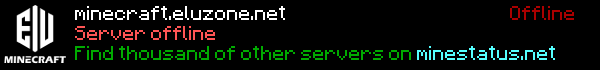 ELUZONE Minecraft Minecraft Server Banner
