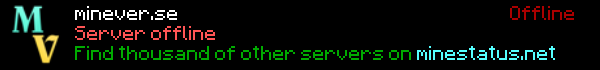 Mineverse Minecraft Server Banner