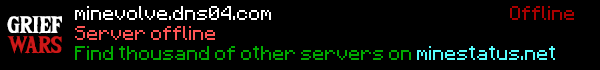 MineVolve Minecraft Server Banner