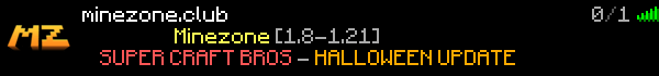 Minezone Minecraft Server Banner