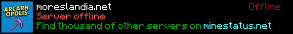 MoresLandia 3.0 Minecraft Server Banner