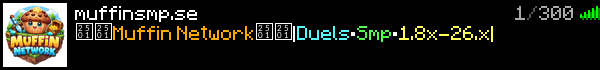 Muffin Network Minecraft Server Banner