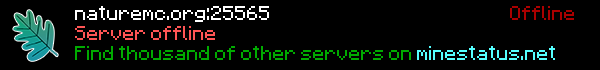 NatureMC Minecraft Server Banner