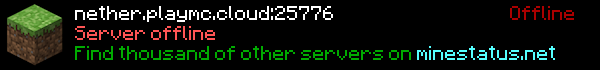 NetherMc Minecraft Server Banner