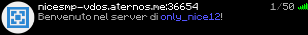niceSMP Minecraft Server Banner