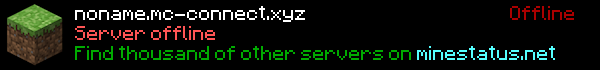 No name Minecraft Server Banner