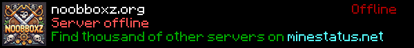 NoobBoxZ Minecraft Server Banner