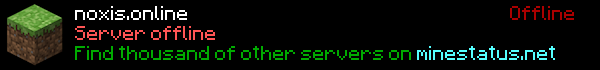 NOXIS SMP Minecraft Server Banner
