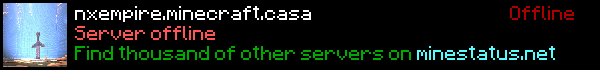 NX Empire Minecraft Server Banner
