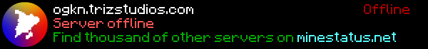 OGKN Survival Minecraft Server Banner