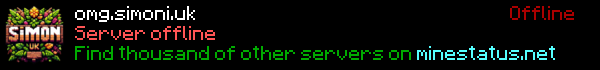 simoniuk Minecraft Server Banner