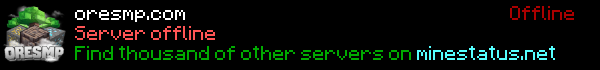 OreSMP Minecraft Server Banner