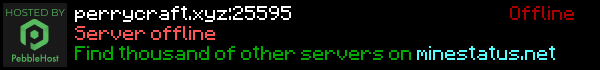 PerryCraft Minecraft Server Banner