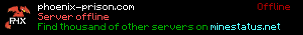 Phoenix Minecraft Server Banner