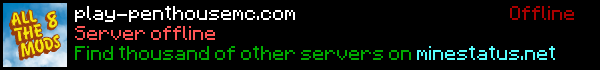 PenthouseMC Minecraft Server Banner