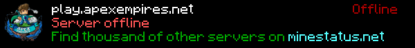 Apex Empires Minecraft Server Banner