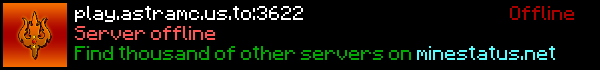 AstraMC Minecraft Server Banner