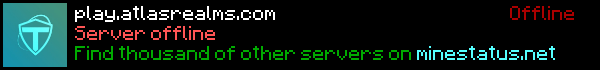 AtlasRealms Minecraft Server Banner