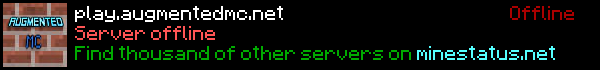 AugmentedMC Minecraft Server Banner