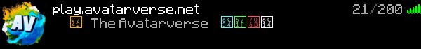 Avatarverse Minecraft Server Banner