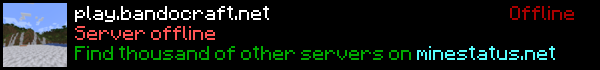 BandoCraft Minecraft Server Banner