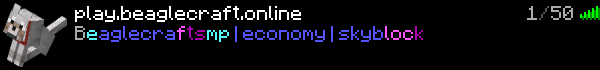 Beaglecraft Minecraft Server Banner