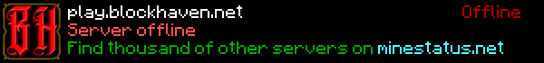 BlockHaven Minecraft Server Banner