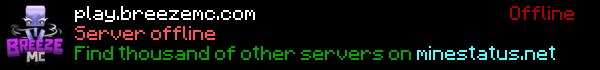 BreezeMC-Network  Minecraft Server Banner