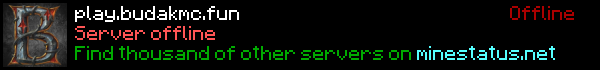 BudakMC Minecraft Server Banner