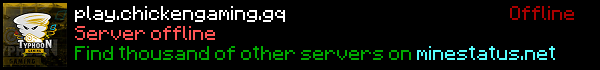 ChickenGaming Minecraft Server Banner