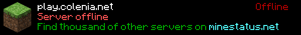 Colenia Minecraft Server Banner