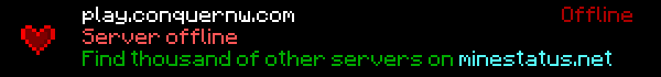 Conquer Network Minecraft Server Banner