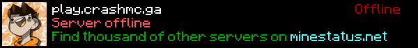 CrashMC Minecraft Server Banner