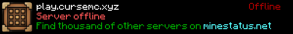 CurseMC Minecraft Server Banner
