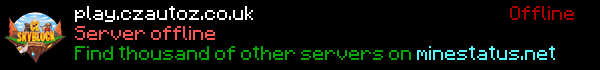 CZ Network Minecraft Server Banner
