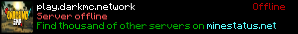 DarkMC Network Minecraft Server Banner