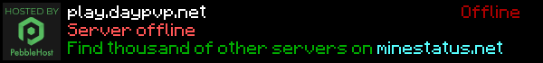 DAYPVP Minecraft Server Banner