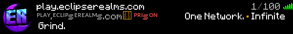 Eclipse Realms Network (Coming Soon) Minecraft Server Banner