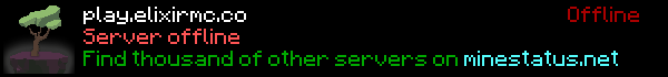 ElixirMC Minecraft Server Banner