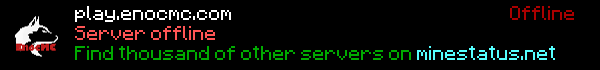 EnocMC Network Minecraft Server Banner