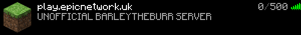 EpicNetwork Minecraft Server Banner