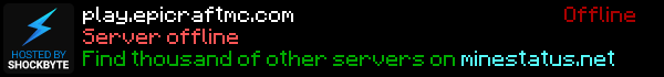 Minecraft on EpiCraft Legacy 2012 - Present Minecraft Server Banner
