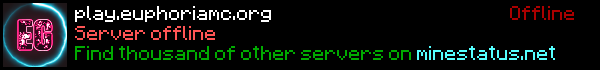 EuphoriaGaming Minecraft Server Banner