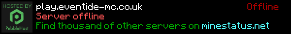 Eventide Minecraft Server Banner