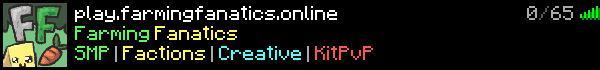 FarmingFanatics Minecraft Server Banner