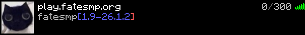 FateMC Minecraft Server Banner