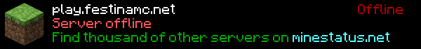 FestinaMC Minecraft Server Banner