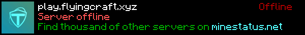 FlyingCraft MC Minecraft Server Banner