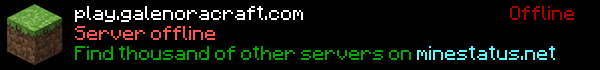 galenoracraft Minecraft Server Banner